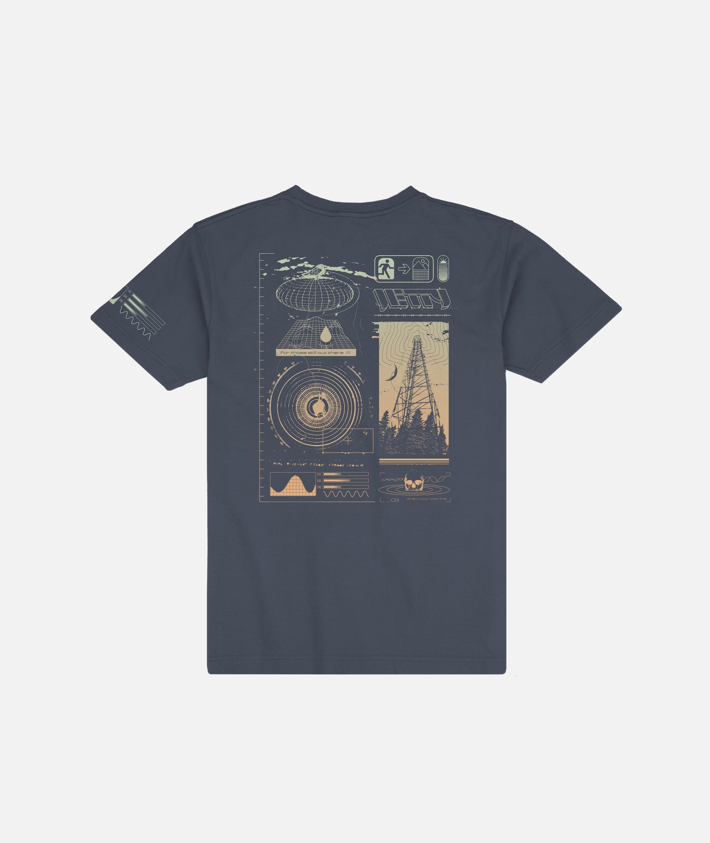 Grom Radius Tee - Navy