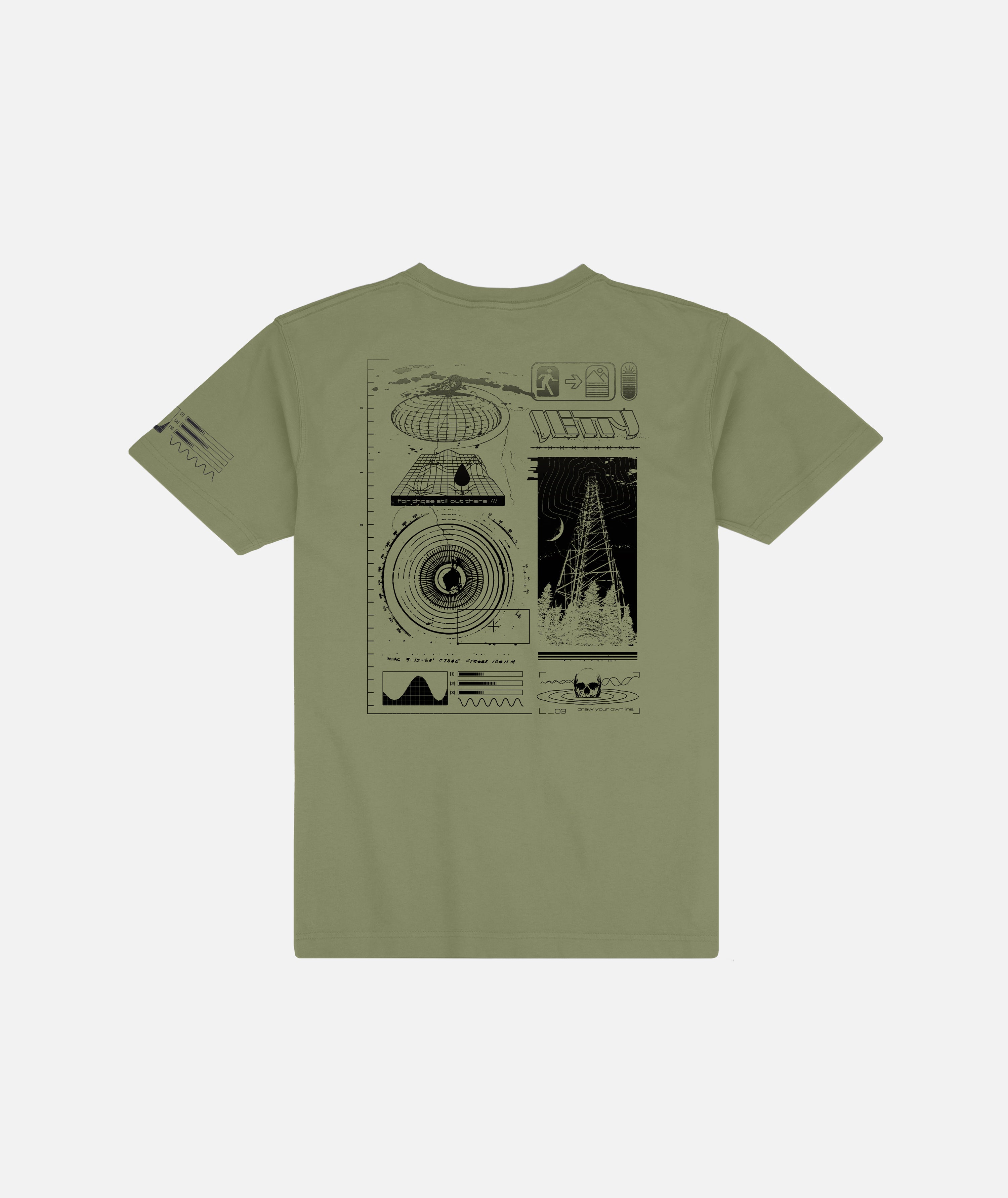 Grom Radius Tee - Olive