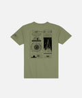 Grom Radius Tee - Olive