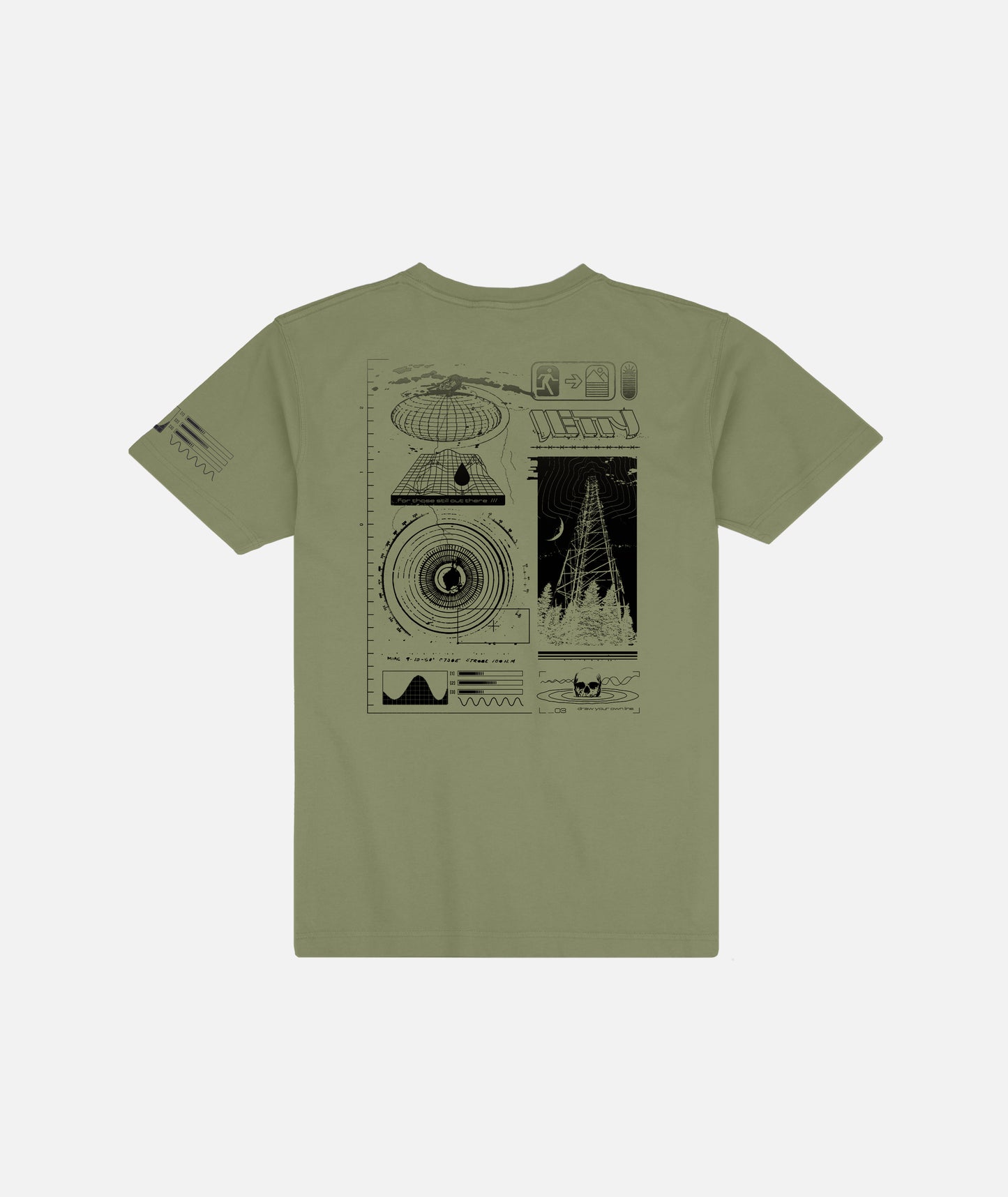 Grom Radius Tee - Olive