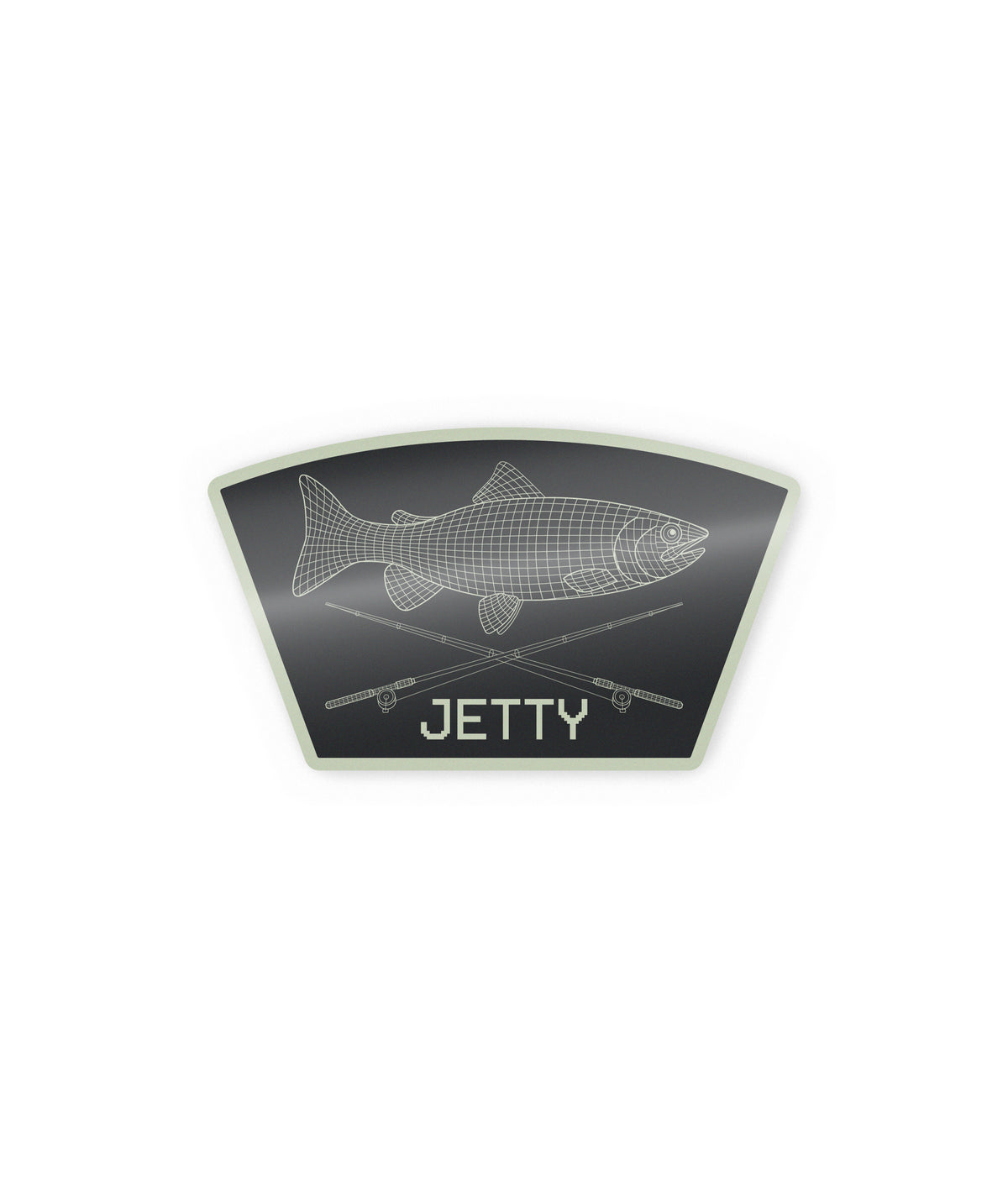 Digi-Tail Sticker - Black