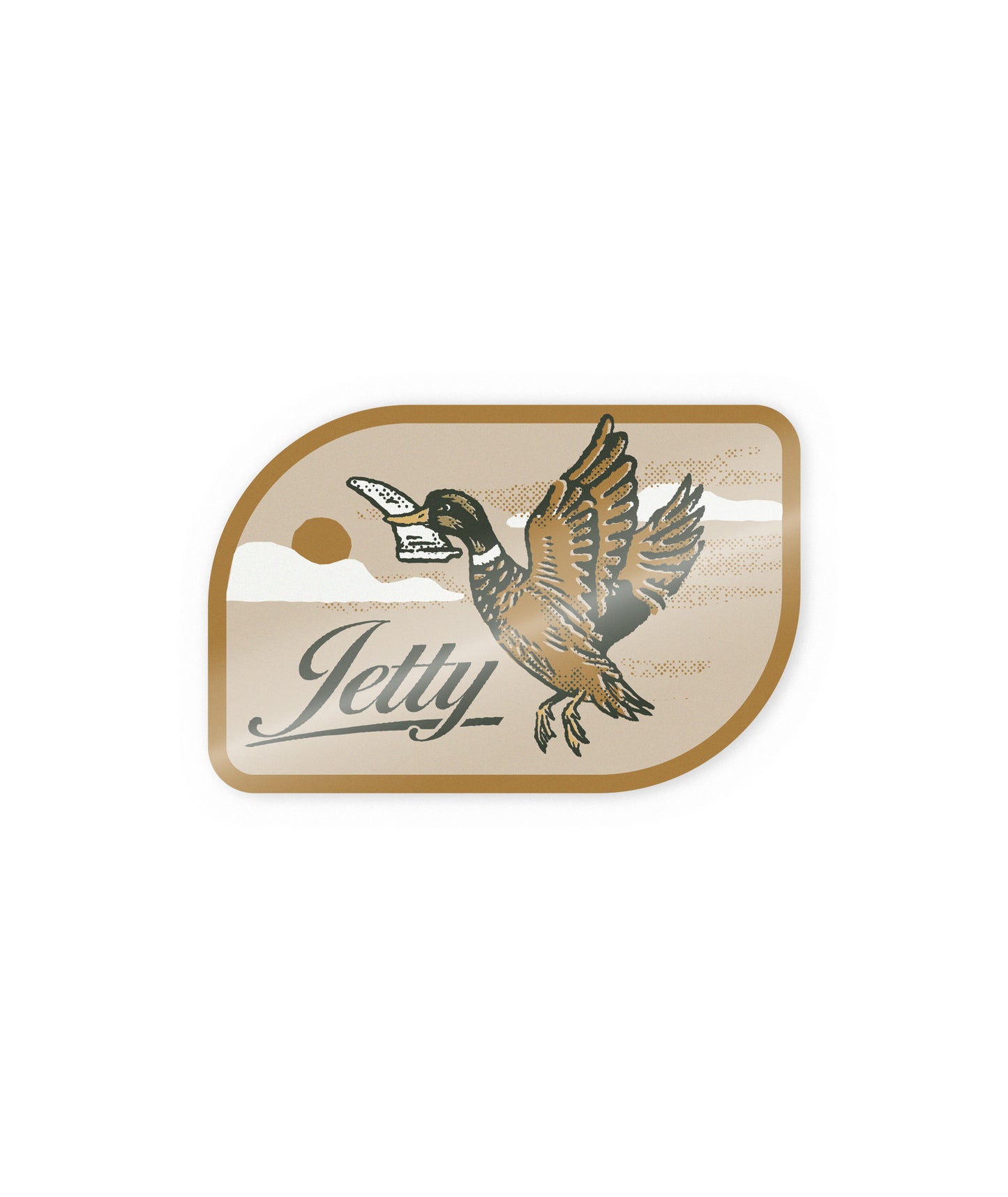 Quack Sticker - Olive