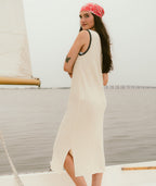 Bloom Knit Dress - Ivory - Jetty