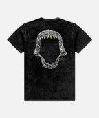 Jaws Tee - Black Mineral Wash - Jetty