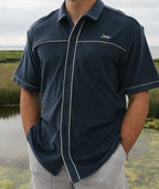 Barnegat Terry Shirt - Navy - Jetty