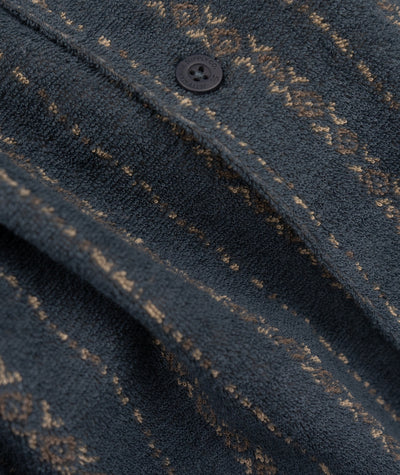 Asbury Knit Button Down - Navy - Jetty