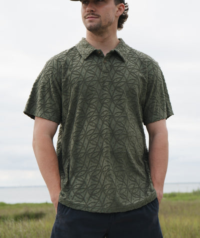 Manahawkin Polo - Olive - Jetty
