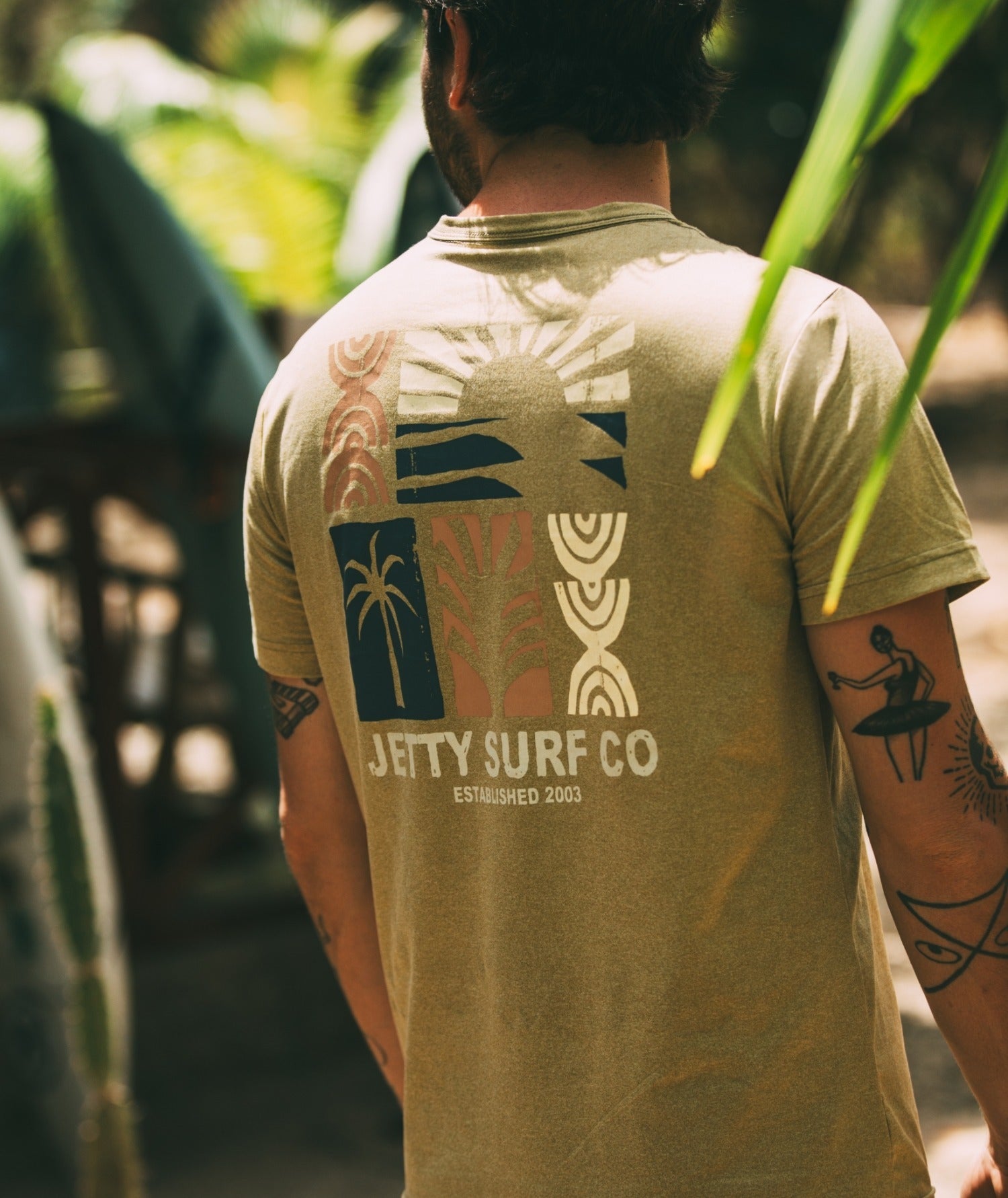 Striker Graphic Tee - Mustard - Jetty