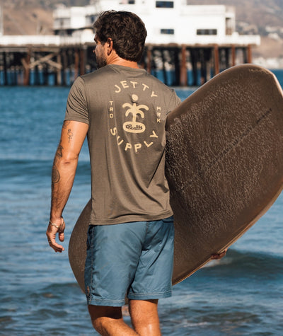 Striker Graphic Tee - Olive - Jetty