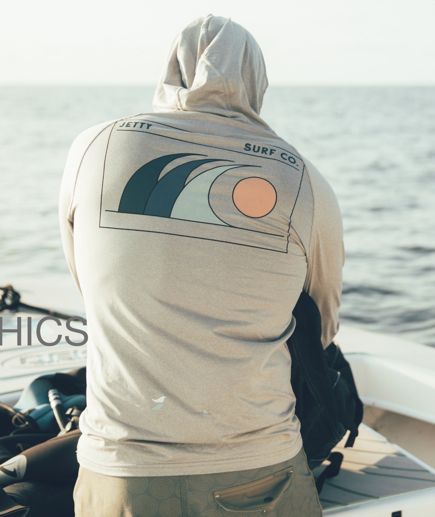 Mahi UV Tech Hoodie - Grey - Jetty