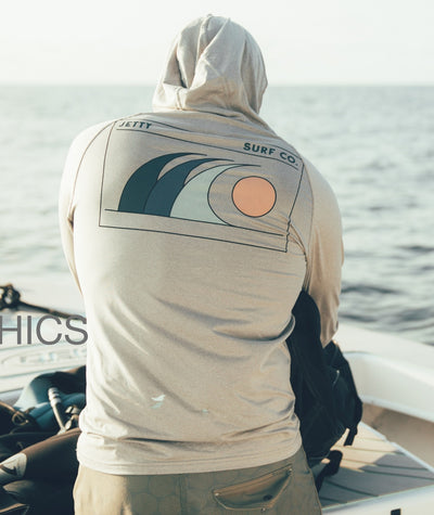 Mahi UV Tech Hoodie - Grey - Jetty
