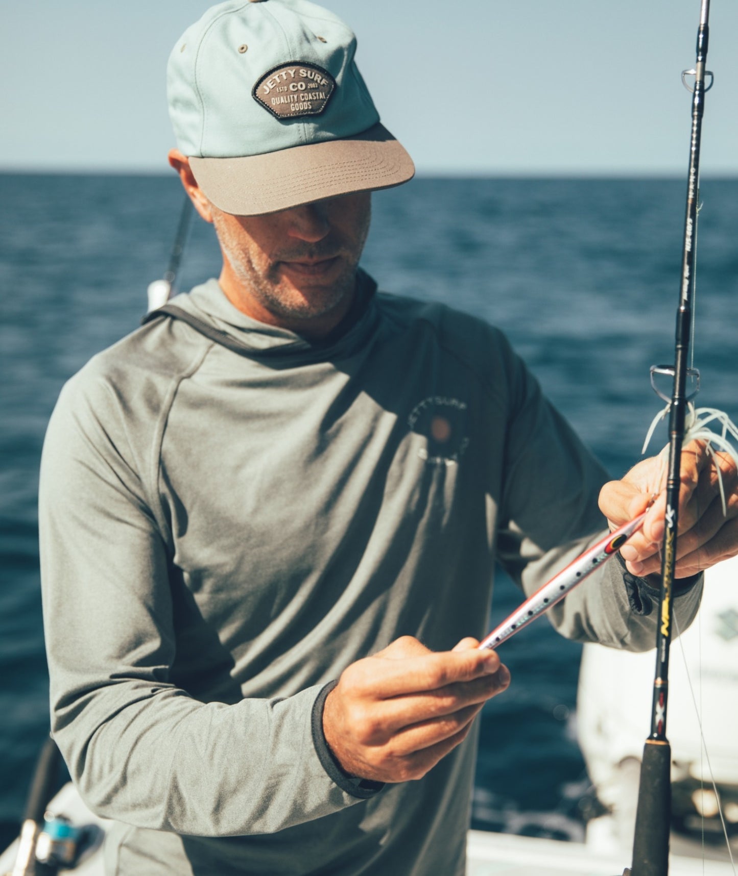 Mahi UV Tech Hoodie - Agave - Jetty