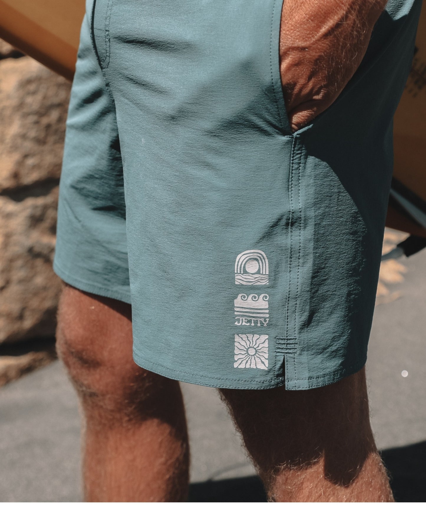 Reckoner Lined Short - Slate - Jetty