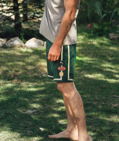 Hudson Hybrid Boardshort - Green - Jetty