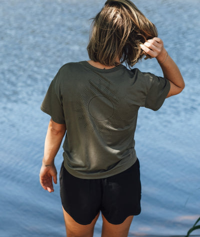 Neptune Performance UV Tee - Agave