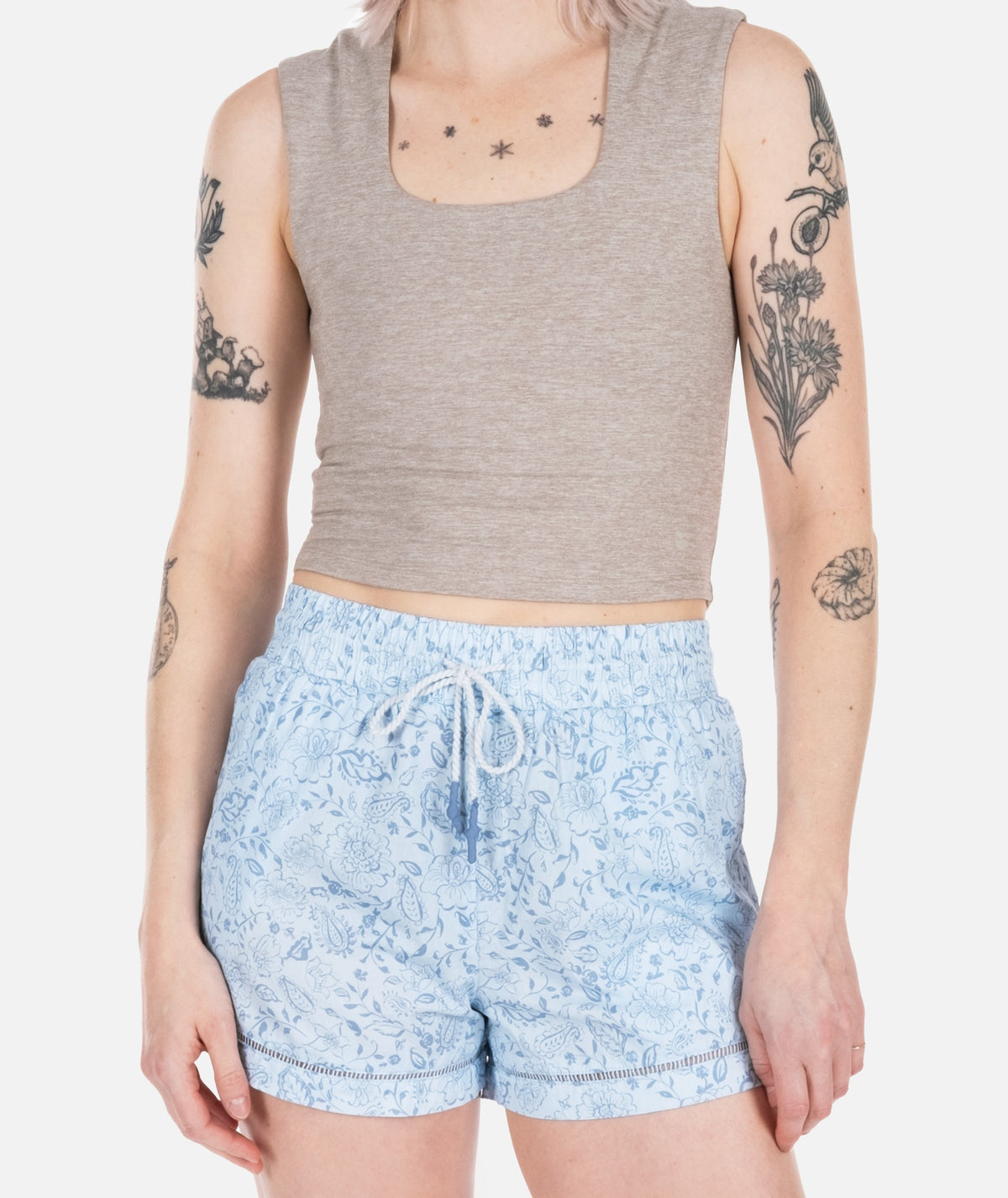 Dune Cotton Short - Blue - Jetty