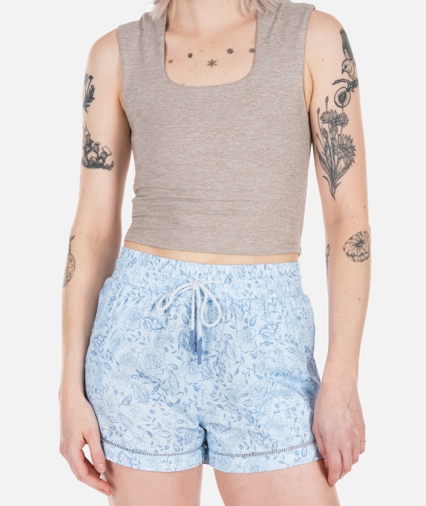 Dune Cotton Short - Blue - Jetty