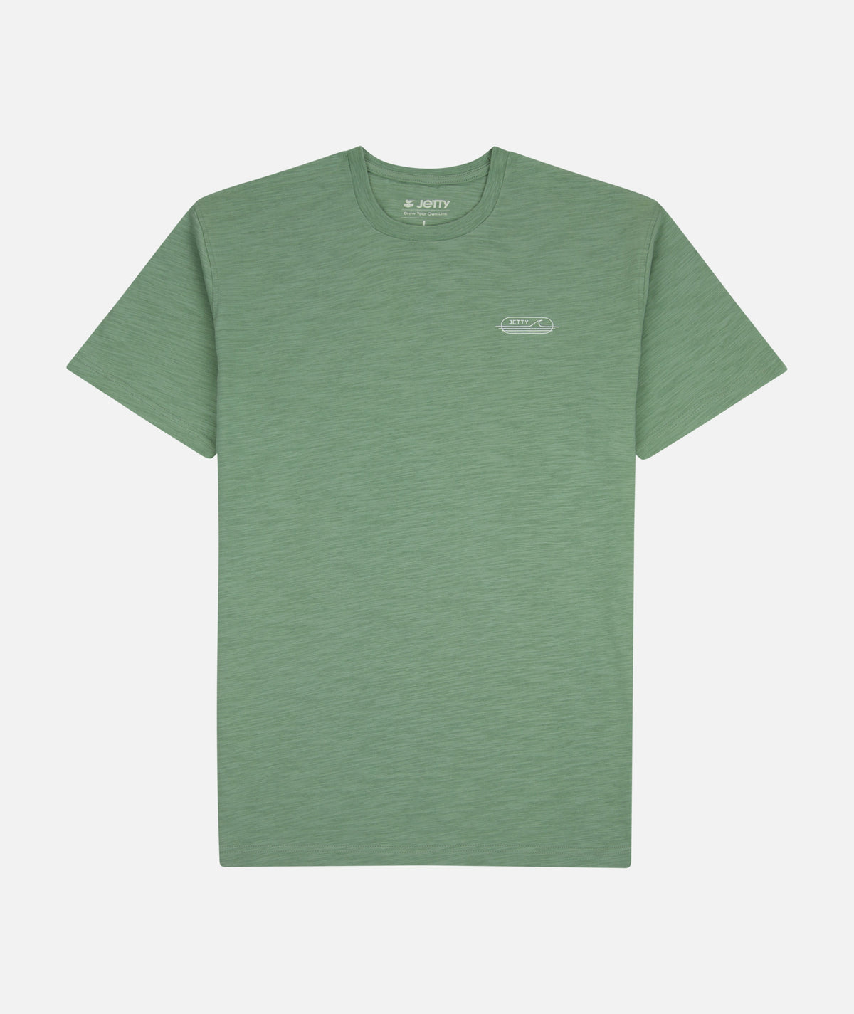 Sedge Slub Tee - Sage - Jetty
