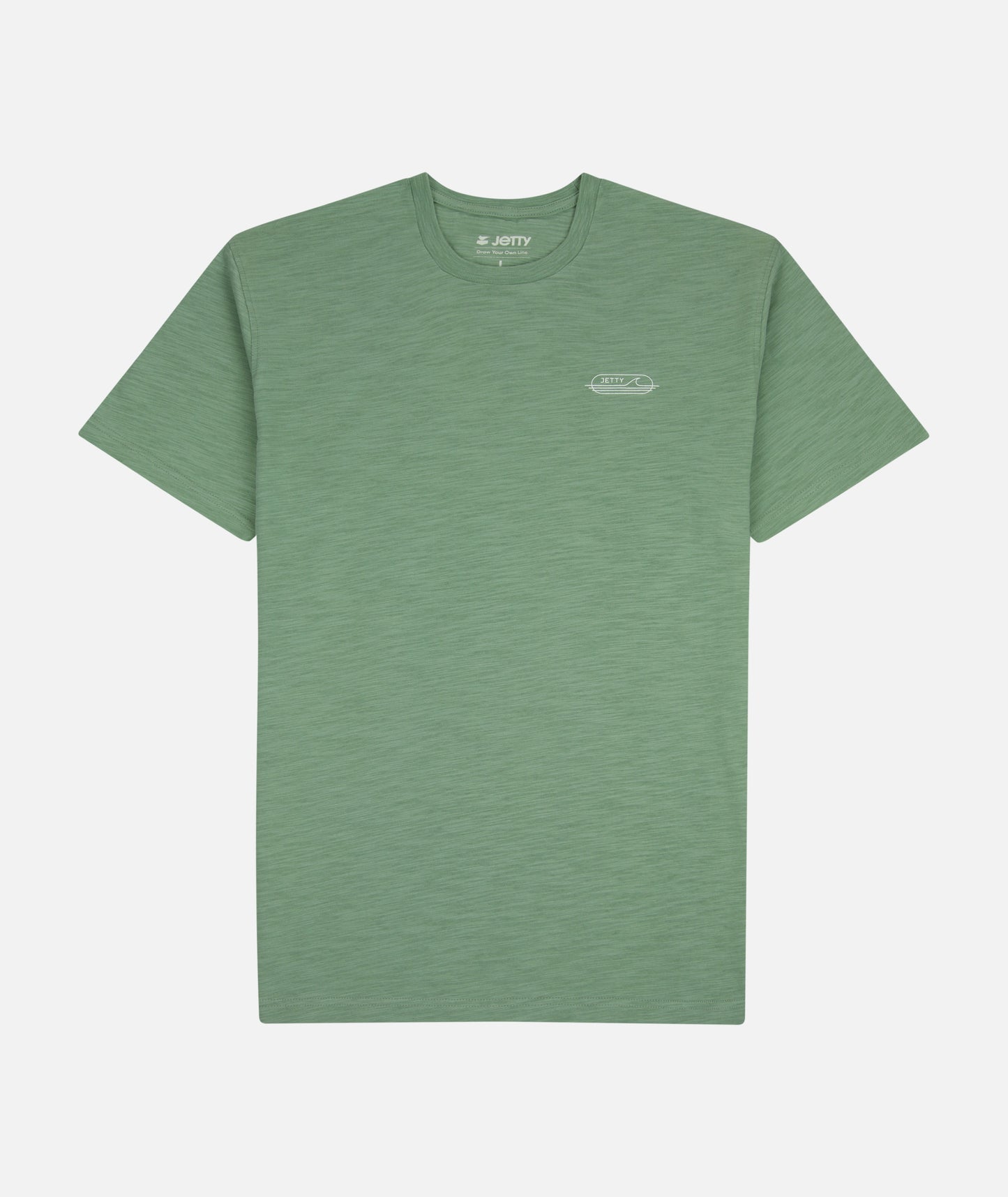 Sedge Slub Tee - Sage - Jetty