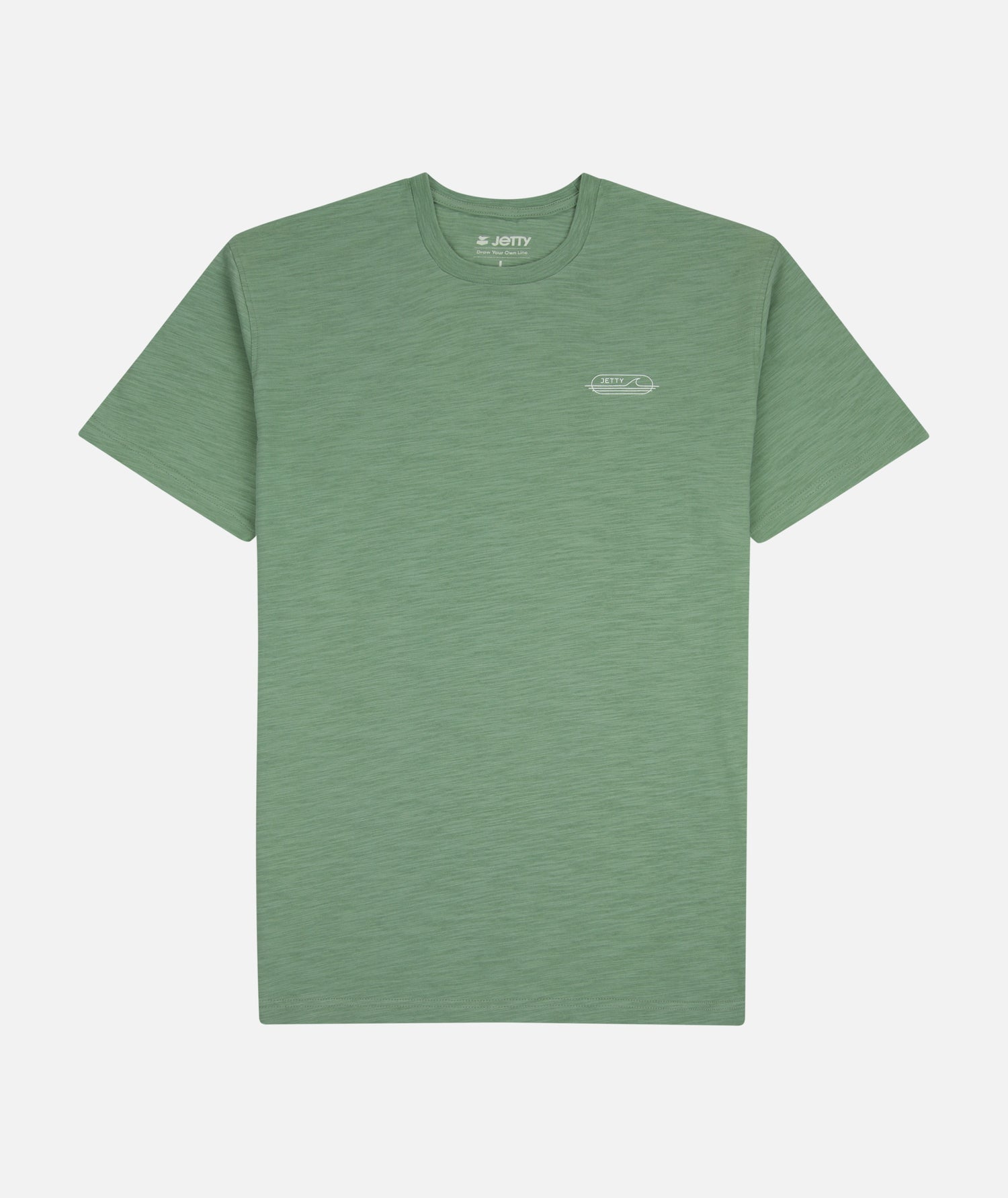 Sedge Slub Tee - Sage - Jetty