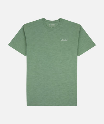 Sedge Slub Tee - Sage - Jetty