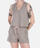 Isle Lounge Short - Warm Grey - Jetty