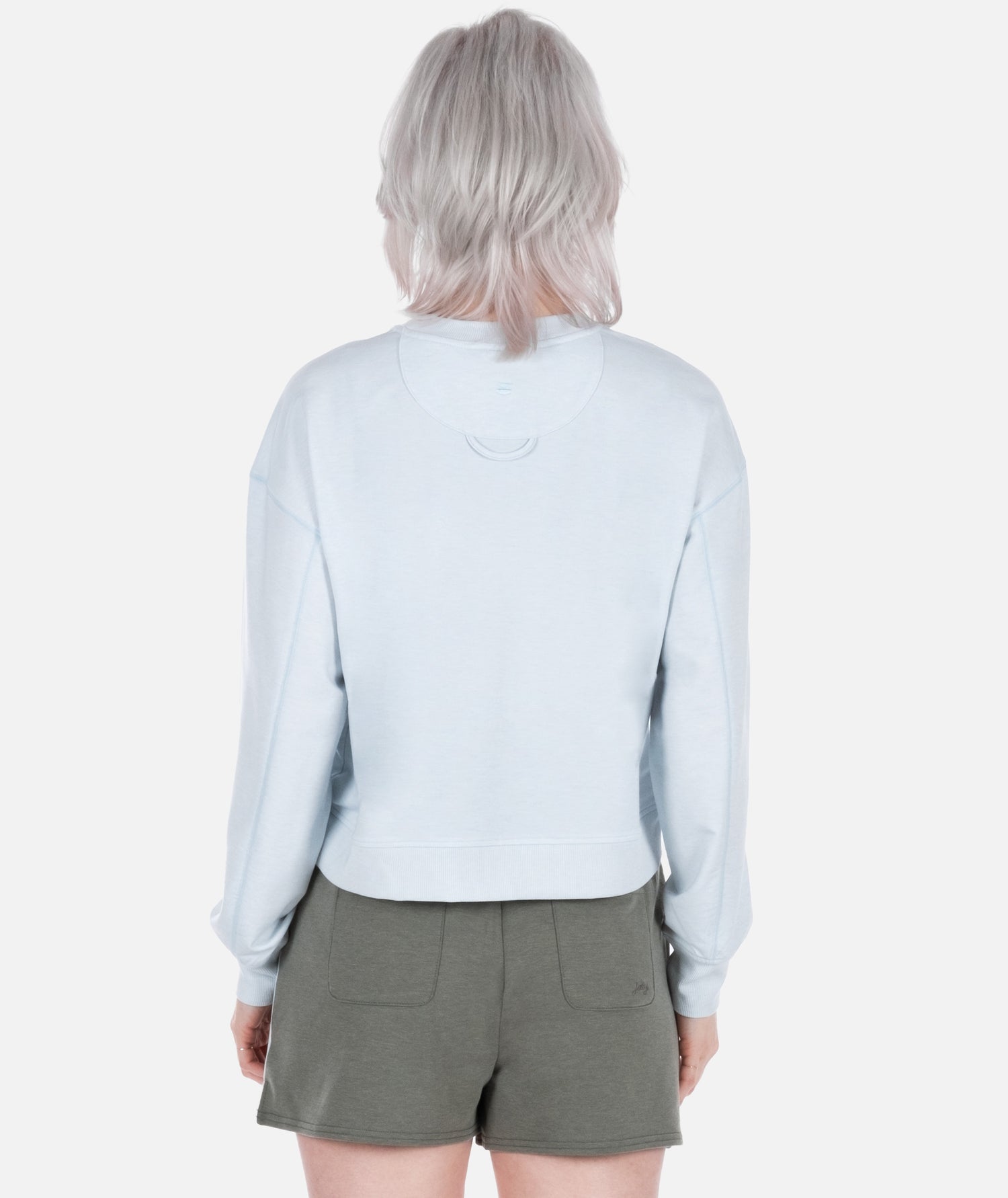 Lily Crewneck Sweatshirt - Blue - Jetty