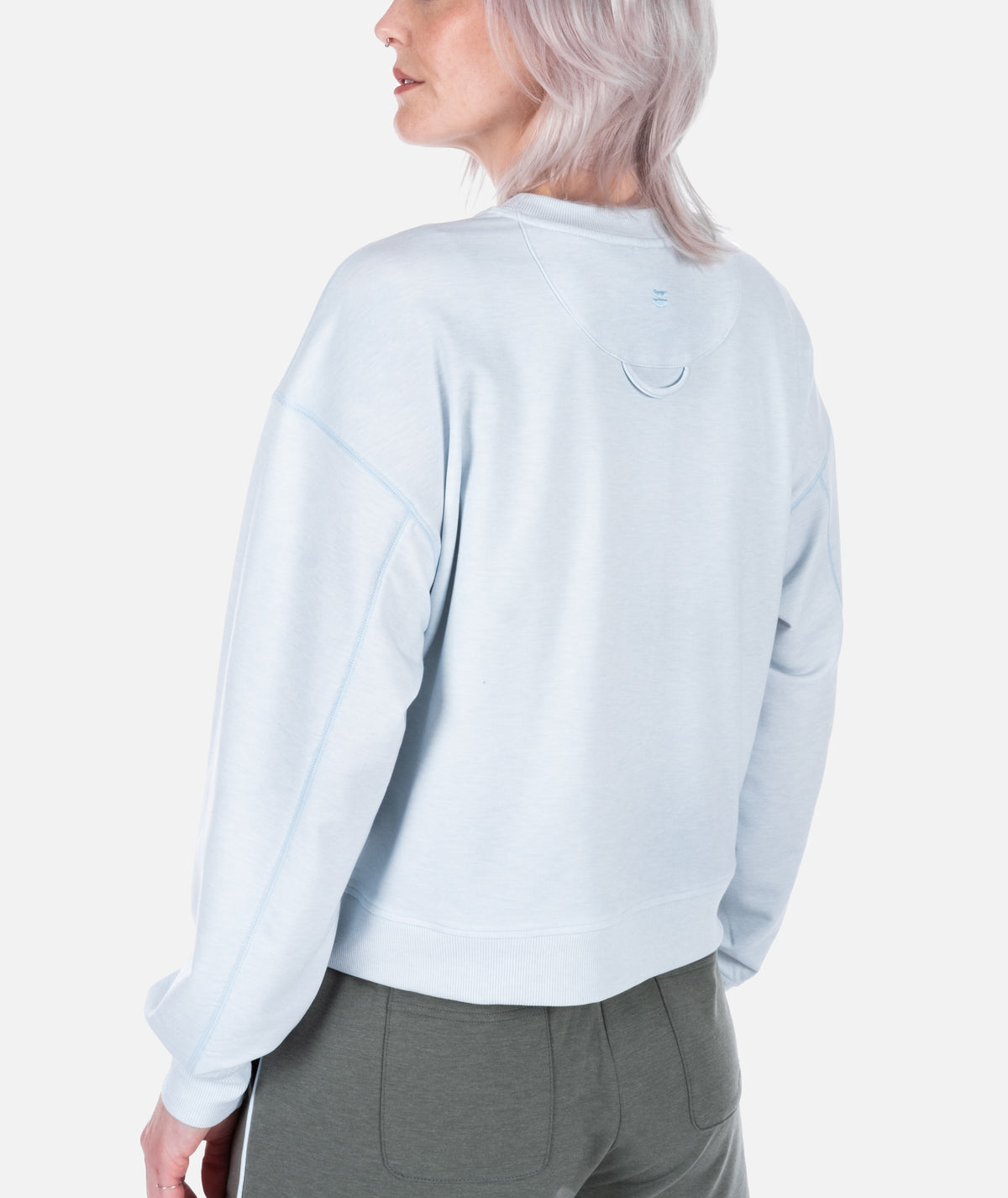 Lily Crewneck Sweatshirt - Blue - Jetty