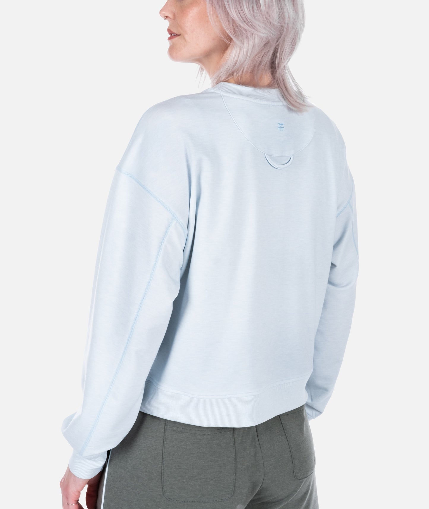 Lily Crewneck Sweatshirt - Blue - Jetty