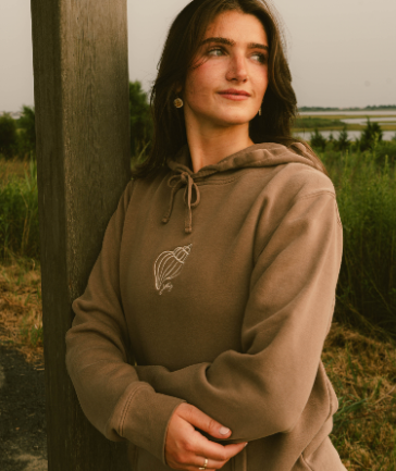 Mollusca Hoodie - Pigment Clay