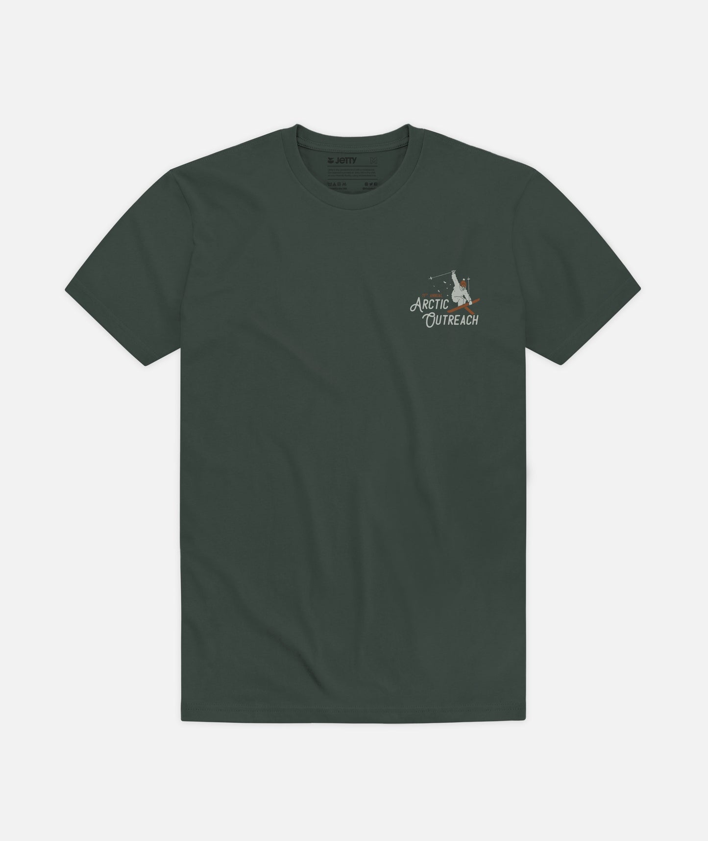 Arctic Outreach 2026 Tee - Hunter Green