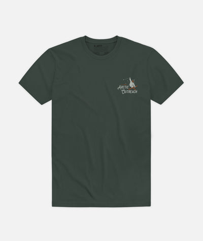 Arctic Outreach 2026 Tee - Hunter Green