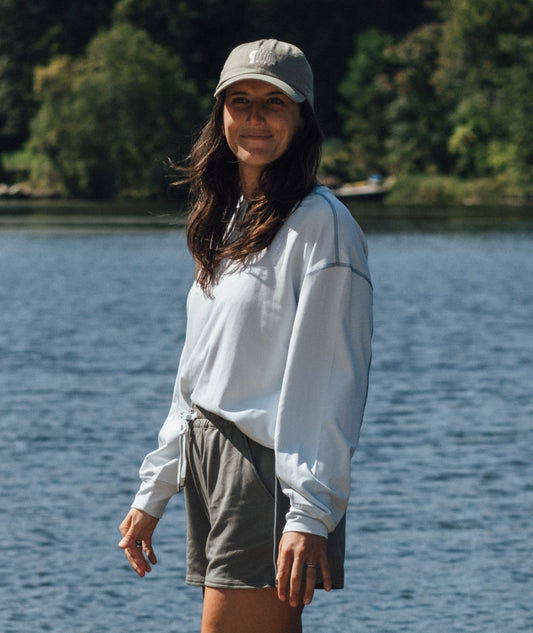 Lily Crewneck Sweatshirt - Blue
