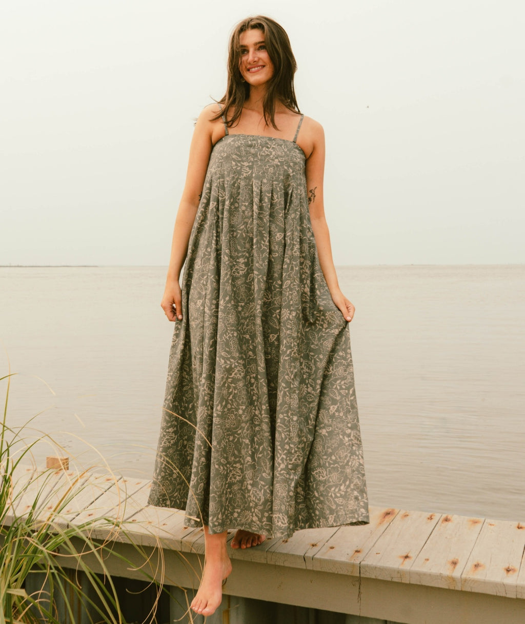 Brielle Dress - Green - Jetty