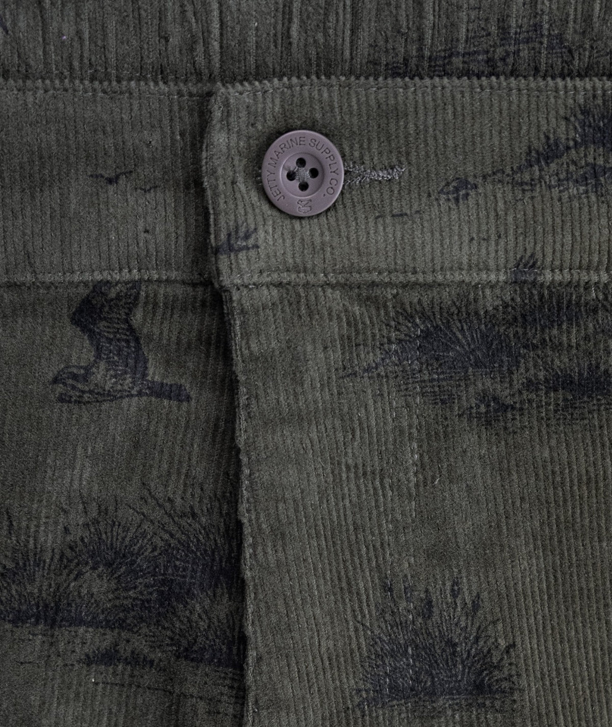 Midship Cord Walkshort - Marsh Green - Jetty