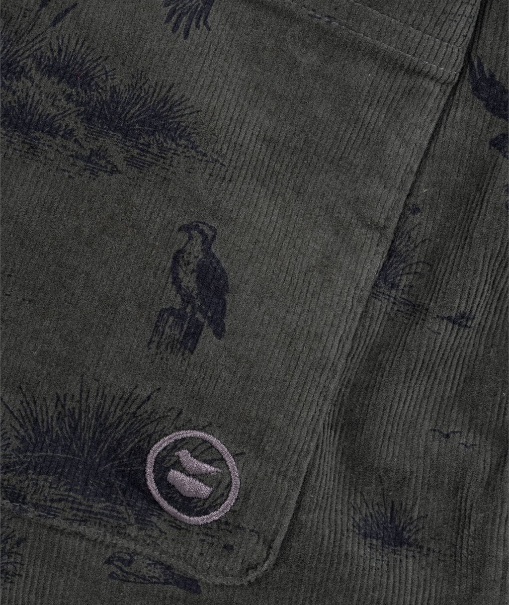 Midship Cord Walkshort - Marsh Green - Jetty