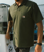 Cruise Terry Polo - Olive - Jetty