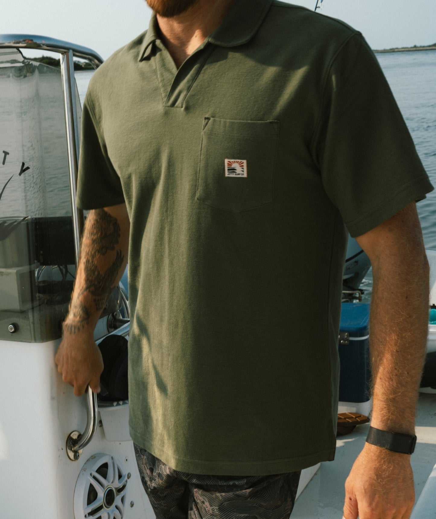 Cruise Terry Polo - Olive