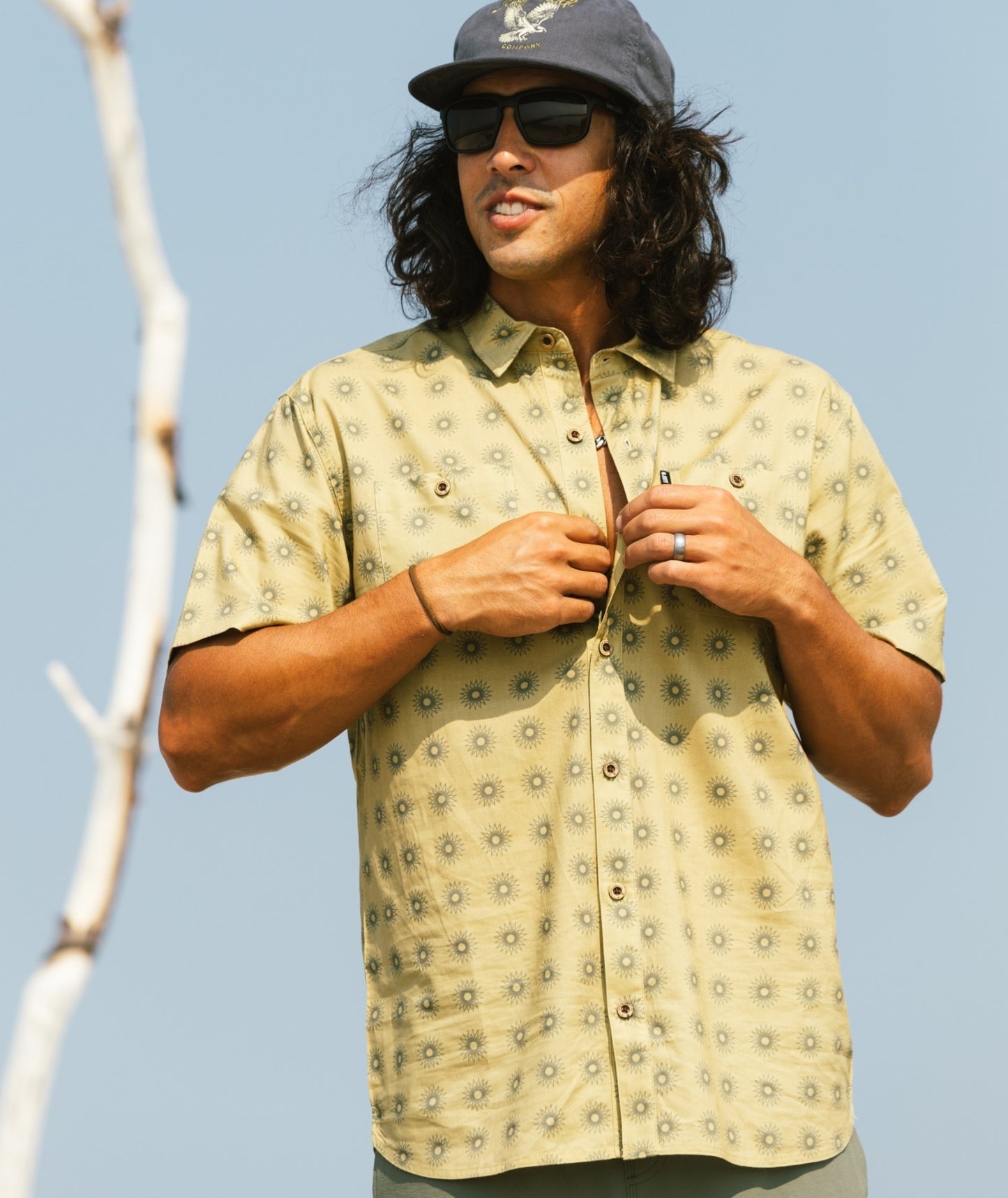 Seabrite Cotton Shirt - Olive