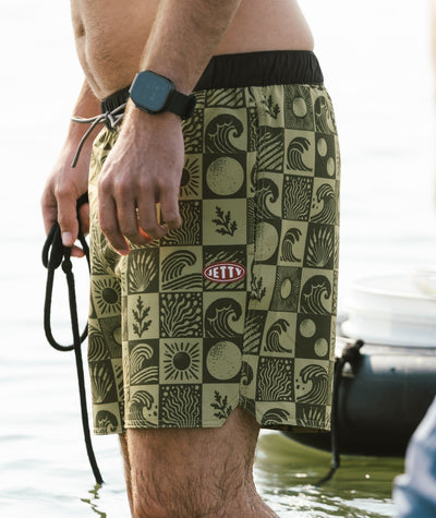 Bayside Volley Short - Olive