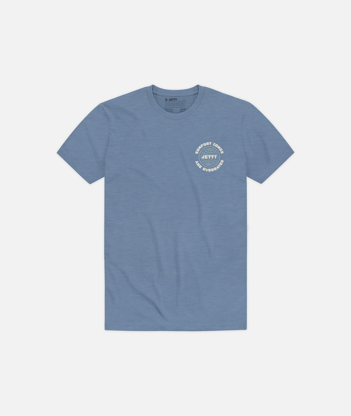 Grom Comfort Zones are Overrated Tee - Blue