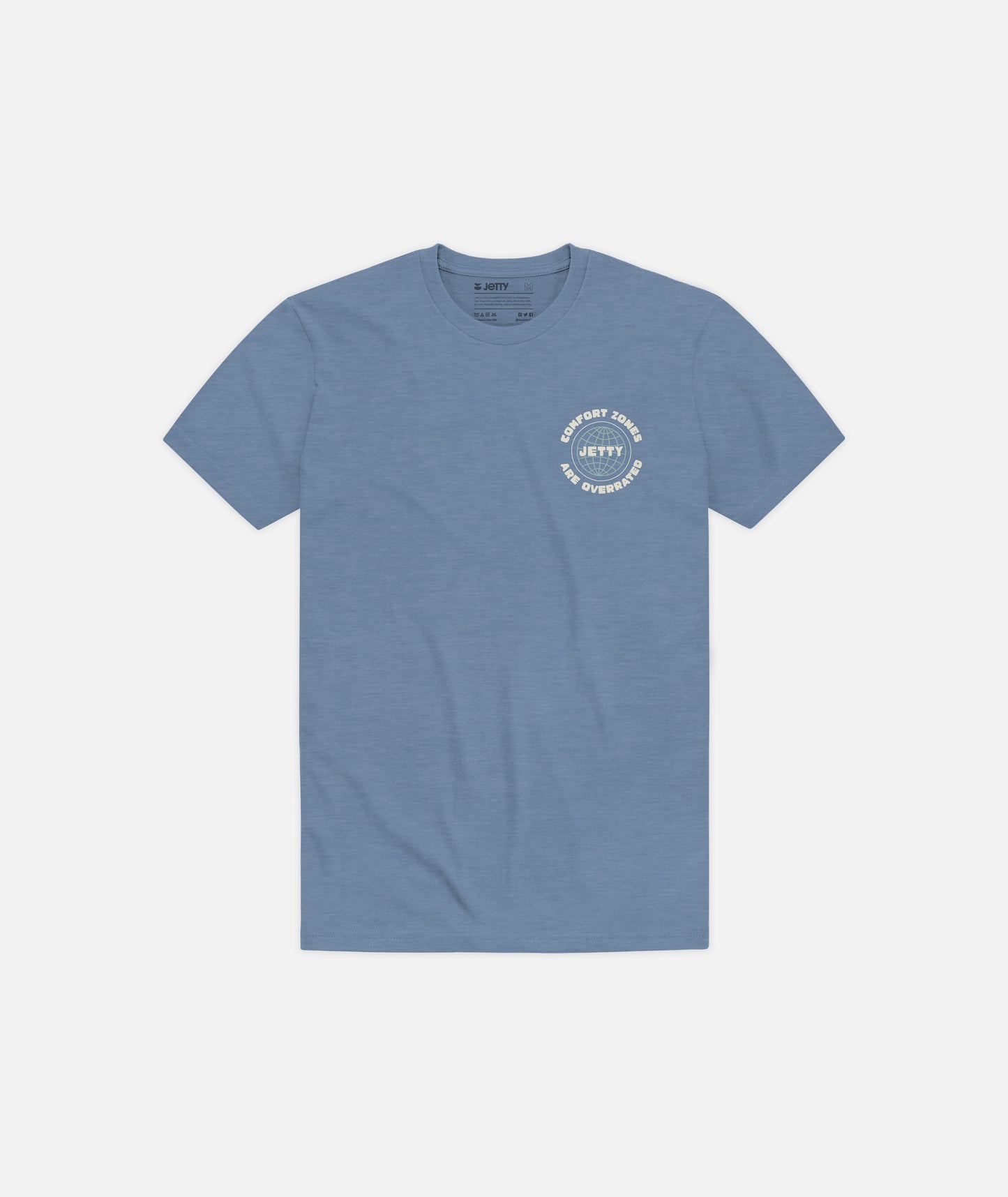 Grom Comfort Zones are Overrated Tee - Blue