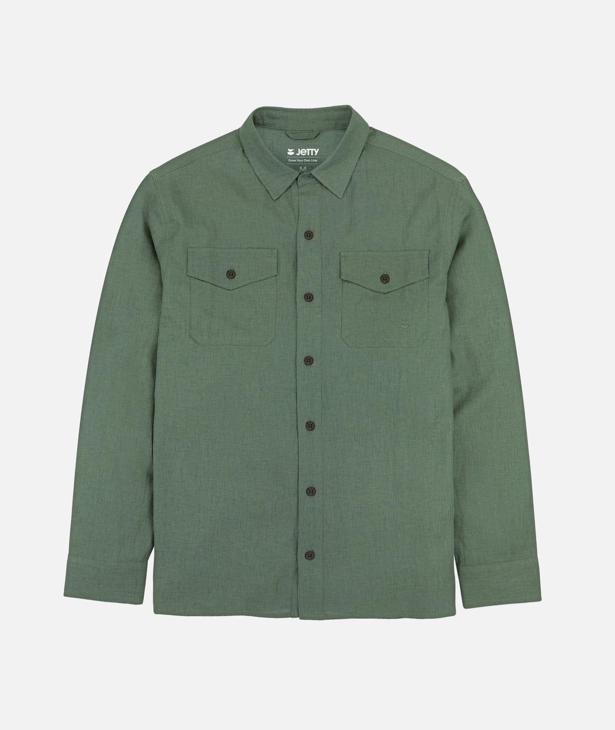 Noah Long Sleeve Shirt - Military