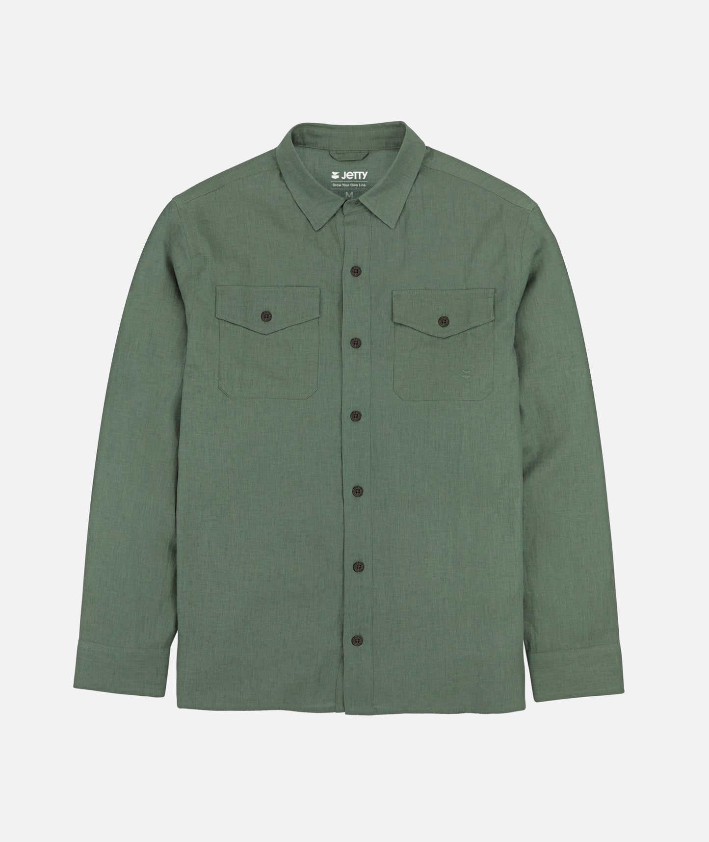 Noah Long Sleeve Shirt - Military