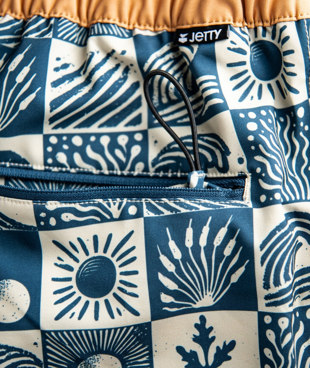 Bayside Volley Short - Oyster Blue - Jetty