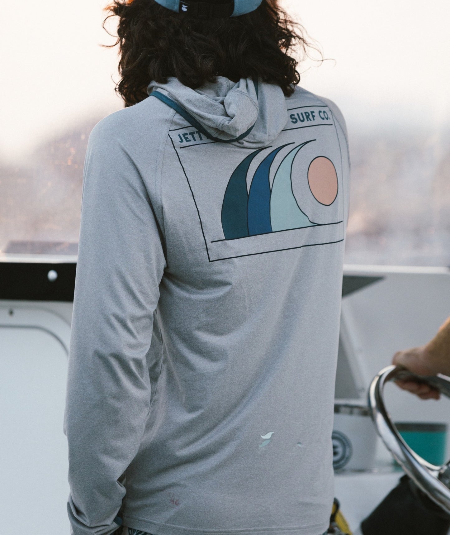 Mahi UV Tech Hoodie - Grey