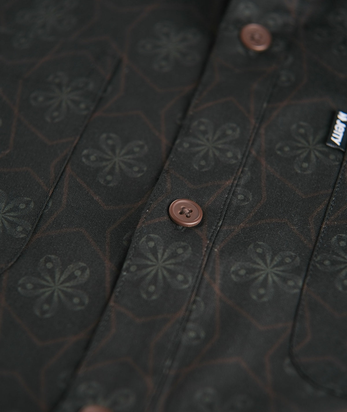 Seabrite Cotton Shirt - Black - Jetty