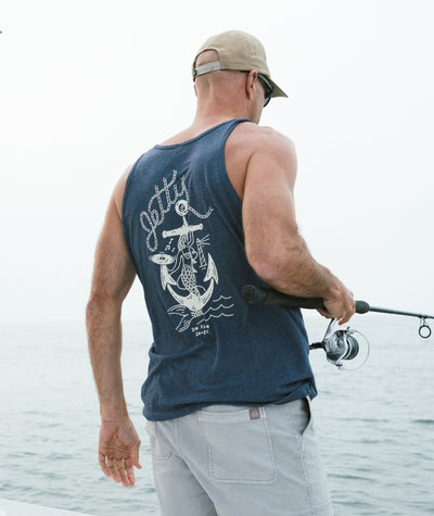 Low Tides LoFi Tank - Navy Heather