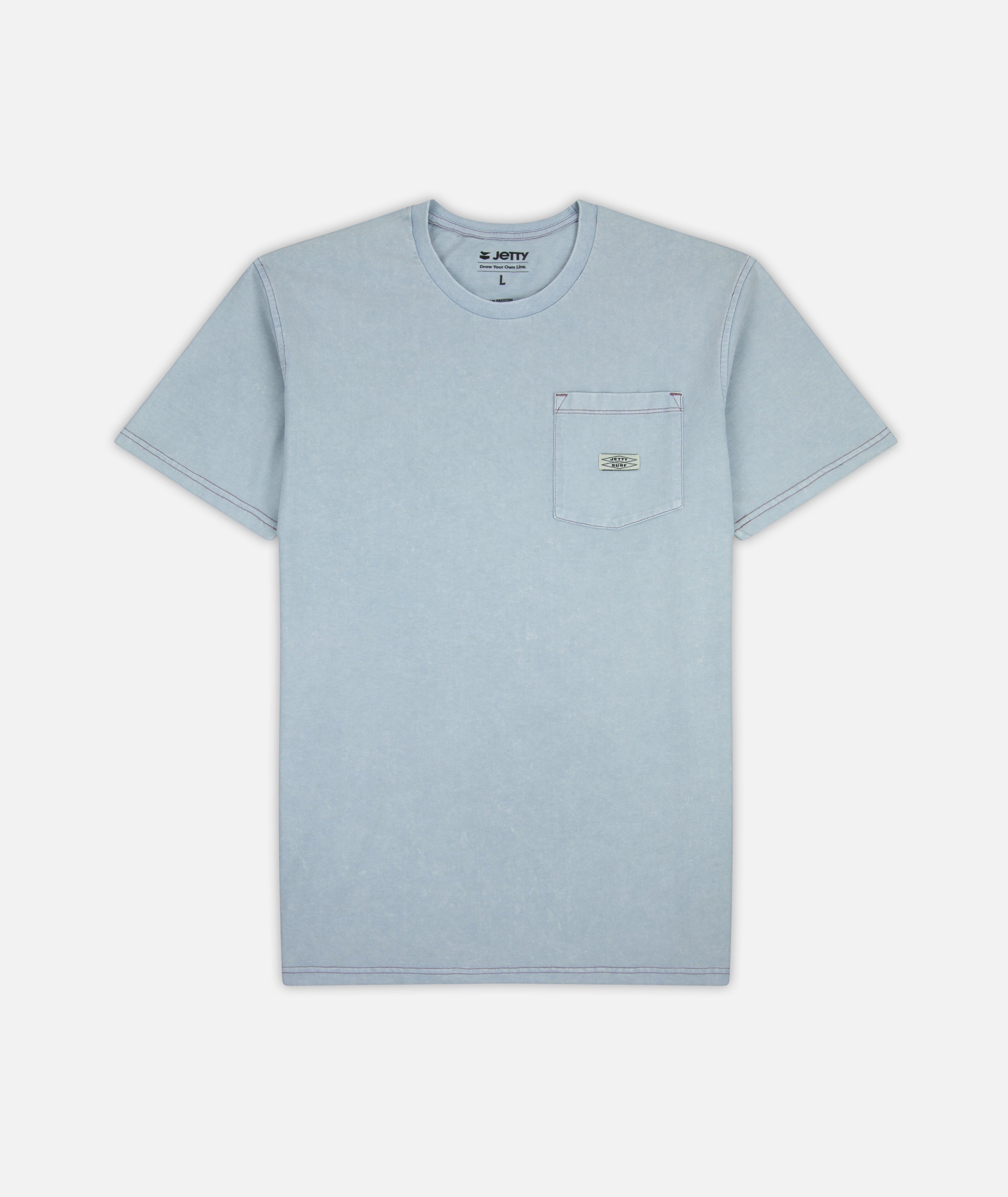 Tanker Tee - Light Blue - Jetty