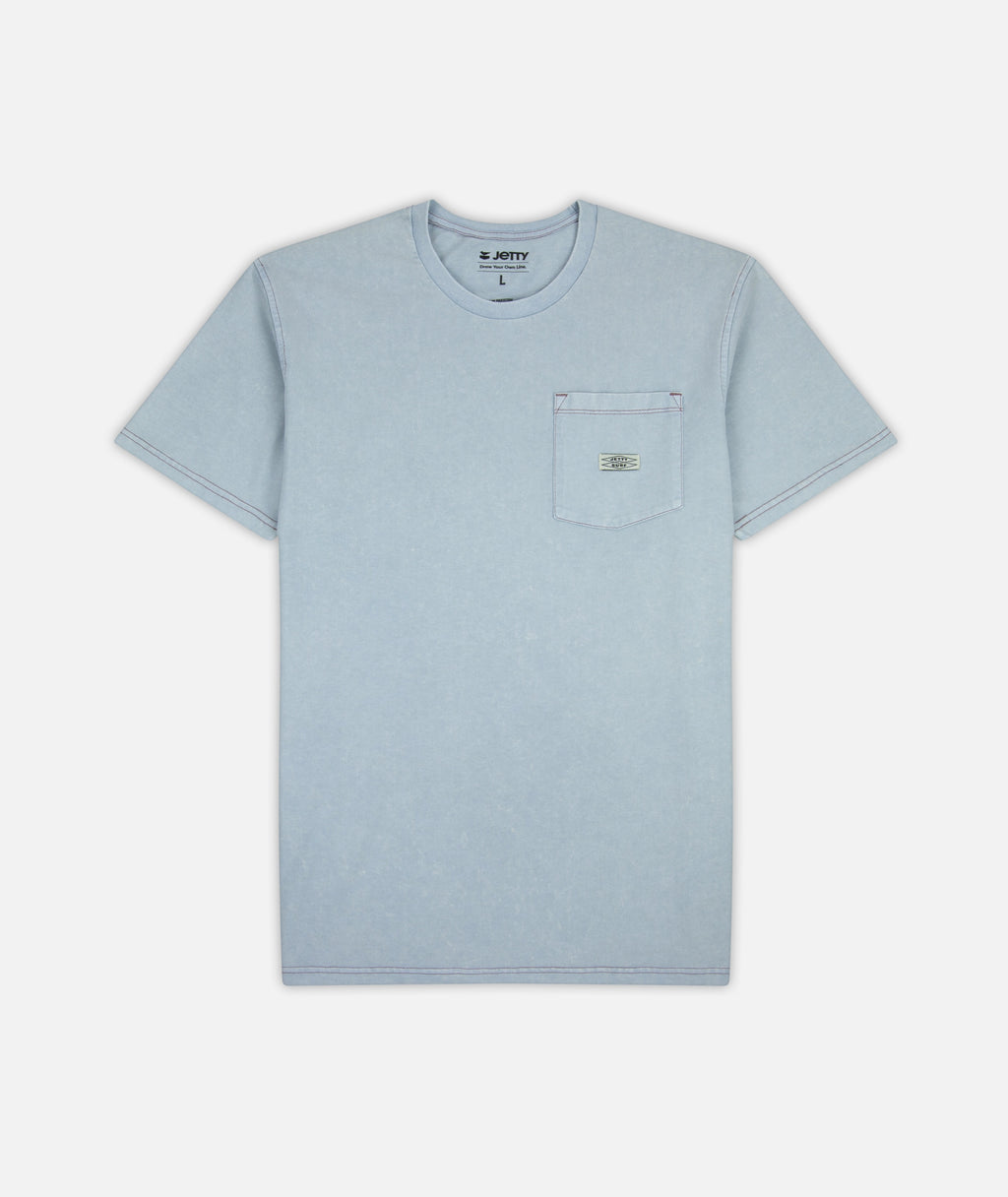 Tanker Tee - Light Blue - Jetty